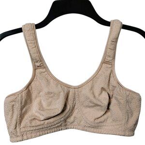 Jodee 36A Bra Surgical Style 820 Post Mastectomy Beige Soft Stretch